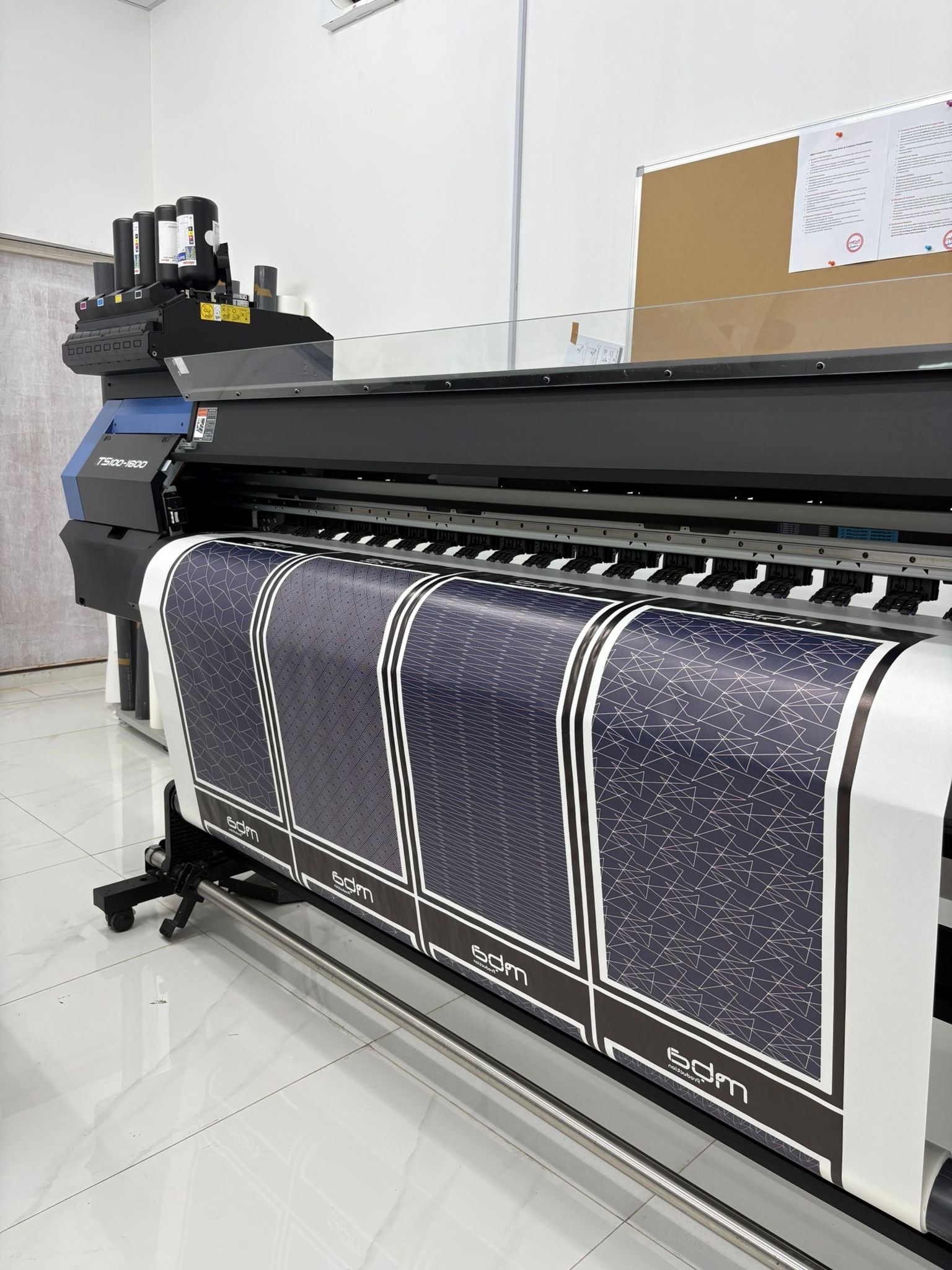 Custom fabric print — luxury textile Doha